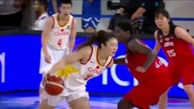 正播中国女篮VS日本，李梦大杀四方，日本归化球员被打哭，精彩！