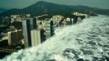 罕见海啸卷起千层巨浪，釜山瞬间被吞没！韩国灾难片《海云台》