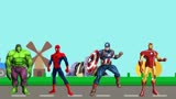 益智动画：好玩的儿童益智动画！#动画 #超级英雄 #复仇者联盟