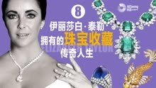 伊丽莎白泰勒珠宝（八）泰姬陵钻石/卡地亚/项链/威尔士亲王/胸针