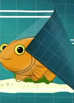 金鱼盆的动画片图片