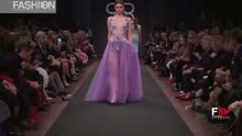 2019BALESTRA ALTAROMA伦敦高级时装秀，紫色蕾丝薄纱裙，完美！
