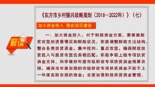 [图]解读《东方市乡村振兴战略规划（2018—2022年）》