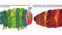 英语启蒙有声绘本《 The very hungry caterpillar》