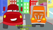 英语启蒙慢速traffic lights song