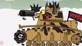 坦克大战：坦克吃鸡大作战开始了，两个坦克不分胜负！