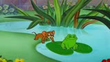 猫和老鼠：杰瑞想和青蛙搭伙睡觉，他会答应吗！