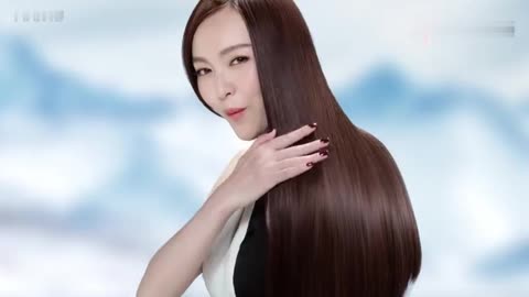 唐嫣拉芳洗发水广告图片