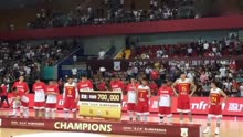 中国男篮昆山邀请赛三连胜夺冠，获得奖金70万！