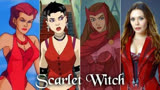 旺达：绯红女巫进化史Evolution of Scarlet Witch in movies and cartoons (60fps)