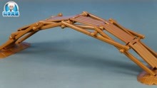 不用一根铁钉的中国木拱桥——编木拱桥