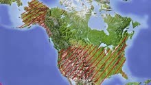 世界地理__北美洲_美国崛起的历史过程和地理基础_科普视频