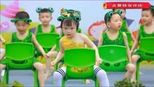 幼儿园小班舞蹈《一抓一蹦哒》，简单的椅子舞，活泼可爱