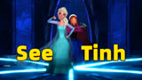 冰雪奇缘MMD：艾莎女王、安娜公主的《See Tinh》