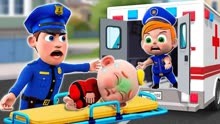 儿童动画：超级宝贝jojo被坏人带走，宝宝巴士超级救援队抓捕坏人